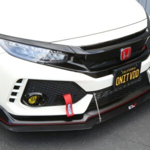 APR Performance - Carbon Fiber Wind Splitter With Rods Civic Type R FK8 - Image 4