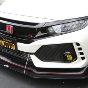 APR Performance - Carbon Fiber Wind Splitter With Rods Civic Type R FK8 - Image 6