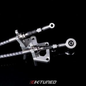 K-Tuned Race Version Shifter Cables (w/ Billet Transmission Bracket DC5/RSX) - Image 2