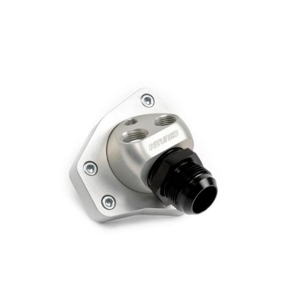 K-Tuned Swivel Neck 16AN Outlet Adapter