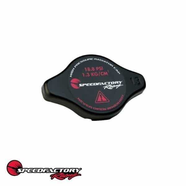 SpeedFactory Racing - Black Radiator Cap - High Pressure 18PSI Type B - Image 2