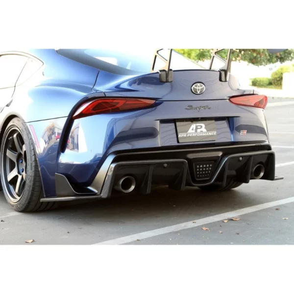 APR Performance - Carbon Fiber Rear Diffuser Toyota Supra A90 19+ - Image 3