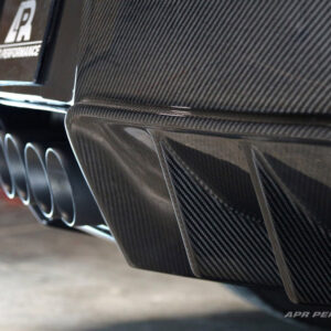 APR Performance - Carbon Fiber Rear Diffuser (Version 2) Chevrolet Corvette C7 Z06 14+ With Undertray - Image 4