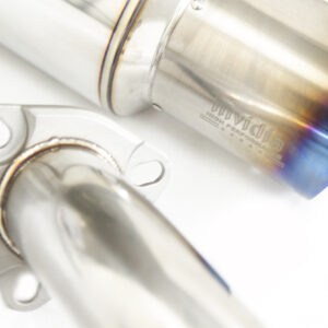 Invidia N1 Single Exit Cat Back Exhaust w/Ti Tip - Honda Civic FC/FK 16-20 1.5T (Excl Centre Exit RS) - Image 3