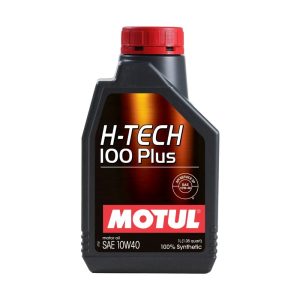 Motul H-Tech 100 Plus 10W-40 100% Synthetic Oil - 1 Litre