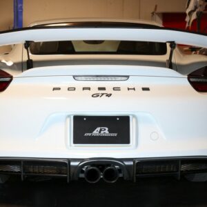 APR Performance - Carbon Fiber Rear Valance Porsche Cayman GT4 15-16 - Image 3