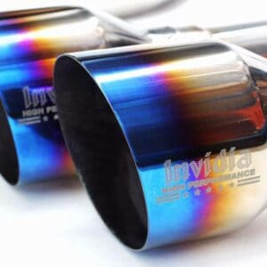 Invidia R400 Turbo Back Exhaust w/Ti Tips - Subaru 11-14 WRX/08-14 STI (Hatch) - Image 2