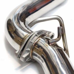 Invidia R400 Turbo Back Exhaust w/Ti Tips - Subaru 11-14 WRX/08-14 STI (Hatch) - Image 3