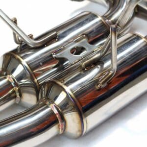 Invidia R400 Turbo Back Exhaust w/Ti Tips - Subaru 11-14 WRX/08-14 STI (Hatch) - Image 4