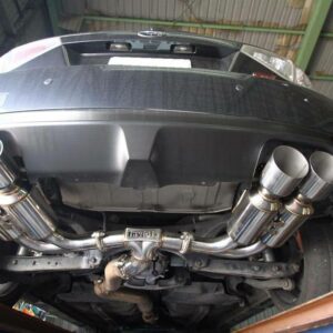 Invidia R400 Turbo Back Exhaust w/Ti Tips - Subaru 11-14 WRX/08-14 STI (Hatch) - Image 5