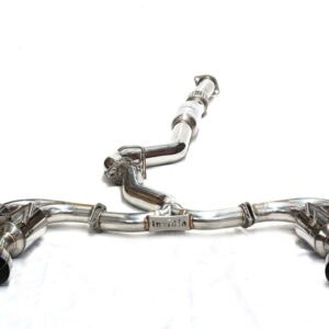 Invidia R400 Turbo Back Exhaust System w/Ti Tips - Subaru WRX 15-20 (Manual) - Image 2