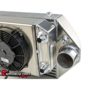 SpeedFactory Racing - Dual Backdoor Intercooler | Tucked Radiator Combo - Image 2